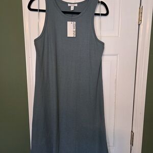 Nine West Women's Teal Midi Dress